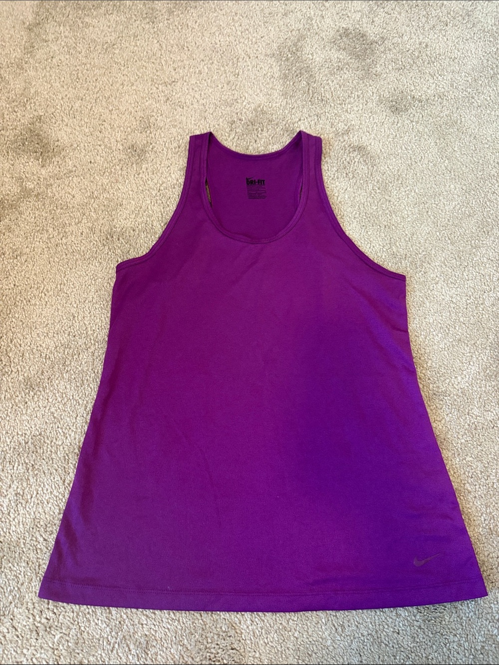 Nike Purple Women's Athletic Tank Top